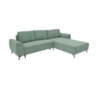 Kαναπές κρεβάτι τριθέσιος αναστρέψιμος Settee pakoworld ύφασμα με αποθηκευτικό χώρο σε μέντα απόχρωση 286x204x93εκ |  HOT DEALS στο espiti
