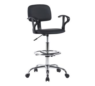 Καρέκλα ρεσεψιόν Icina Ι pakoworld pu σε μαύρη απόχρωση 58x54x102-123εκ |  Επαγγελματικα επιπλα στο espiti