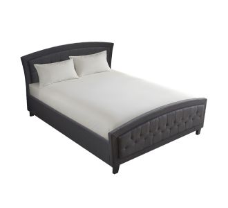 Κρεβάτι Camaro pakoworld ύφασμα σε ανθρακί απόχρωση160x200εκ |  Κρεβάτια στο espiti