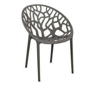 Πολυθρόνα Daren pakoworld pp σε ανθρακί απόχρωση 59x60x79,5εκ |  Πολυθρόνες κήπου στο espiti