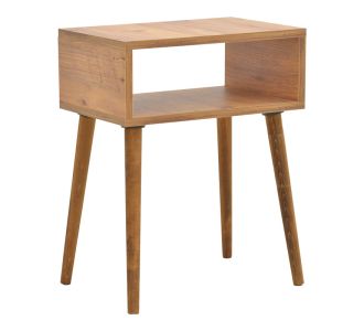 Κομοδίνο Hank pakoworld σε φυσική απόχρωση 45x30x60εκ |  Κομοδίνα στο espiti