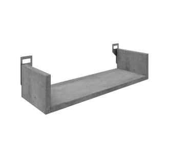 Ραφιέρα τοίχου Derva pakoworld σε cement γκρι απόχρωση 45x15x10cm |  Ραφιέρες τοίχου στο espiti