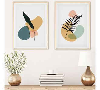 Πίνακας σε καμβά Keniko pakoworld δίπτυχος με ψηφιακή εκτύπωση 50x3x70εκ |  Πίνακες στο espiti