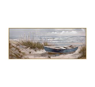 Πίνακας σε καμβά Barcu I Inart 150x3.5x60εκ |  Πίνακες στο espiti
