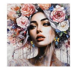 Πίνακας σε καμβά Prima Ι Inart 100x3x100εκ |  Πίνακες στο espiti