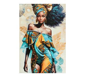 Πίνακας σε καμβά Georgina I Inart 80x3x120εκ |  Πίνακες στο espiti