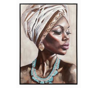 Πίνακας σε καμβά Zaira Inart 70x3.5x100εκ |  Πίνακες στο espiti