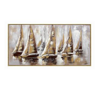 Πίνακας σε καμβά Yelkan Inart 120x3.5x60εκ |  Πίνακες στο espiti