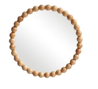 Καθρέπτης Specio pakoworld ξύλο σε φυσική απόχρωση Φ60x4.5εκ |  Καθρέπτες στο espiti
