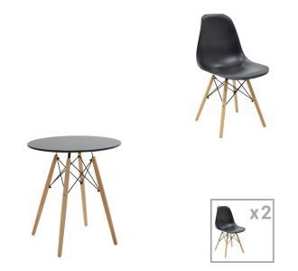 Τραπεζαρία Kliton-Freiburg σετ 5τεμ pakoworld αλουμίνιο σε ανθρακί απόχρωση 80x80x74εκ |  Σετ τραπεζαρίες στο espiti