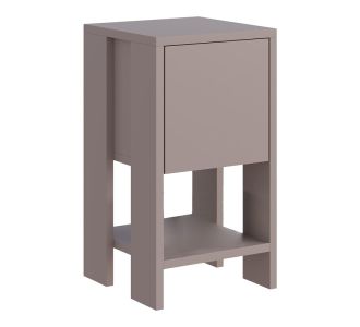 Κομοδίνο Ema pakoworld μελαμίνη σε μόκα απόχρωση 30x30x55εκ |  Κομοδίνα στο espiti