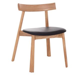 KΑΡΕΚΛΑ ΤΡΑΠΕΖΑΡΙΑΣ SEKAN HM18245.04 RUBBERWOOD-ΜΑΥΡΟ PU 60x54x72Υεκ |  Καρέκλες στο espiti