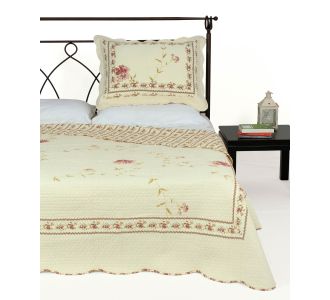 ΚΟΥΒΕΡΛΙ σετ (170cm x 220cm + 1 x 50cm x 70cm) 9218 6978000000895 SilkFashion |  Κουβερλί Υπέρδιπλα στο espiti