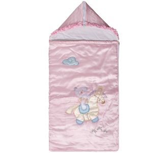 bebe υπνόσακος (90cm x 80cm) ροζ 6978000000993 SilkFashion |  Βρεφικά Παπλώματα στο espiti