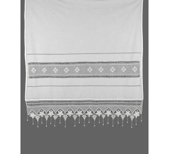 κουρτίνα 027 (200cm x 270cm) λευκό με τούνελ 6978000001064 Array |  Ετοιμες κουρτίνες με σχέδιο στο espiti