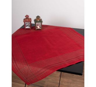 χριστουγεννιάτικο τραπεζοκαρέ (140cm x 140cm) 2467 6978000001333 SilkFashion |  Χριστουγεννιάτικα Τραπεζομάντηλα  στο espiti