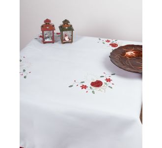 χριστουγεννιάτικη ροτόντα (170cm rd)  h2-2 6978000001350 SilkFashion |  Χριστουγεννιάτικα Τραπεζομάντηλα  στο espiti