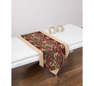 χριστουγεννιάτικη τραβέρσα (33cm x 125cm) 719 6978000001431 SilkFashion |  Χριστουγεννιάτικα Τραπεζομάντηλα  στο espiti