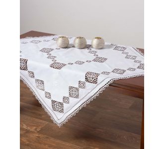 Χειροποίητο καρέ (90cm x 90cm) 641 6978000001911 SilkFashion |  Τραπεζομάντηλα στο espiti