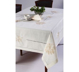 τραπεζομάντηλα (160cm x 250cm) 4006 ivory 6978000002044 SilkFashion |  Τραπεζομάντηλα στο espiti