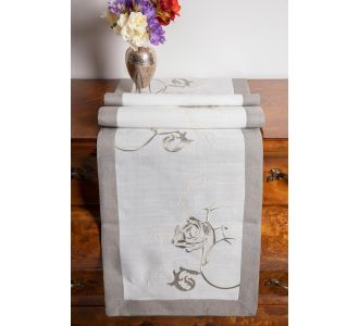 Καρέ (100cm X 100cm)  sd001 γκρι 6978000002059 SilkFashion |  Τραπεζομάντηλα στο espiti
