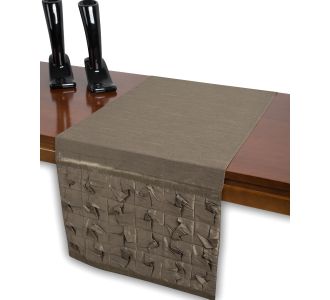 τραβέρσα  (40cm X 170cm) 3918 λαδί σκούρο 6978000002269 SilkFashion |  Τραπεζομάντηλα στο espiti