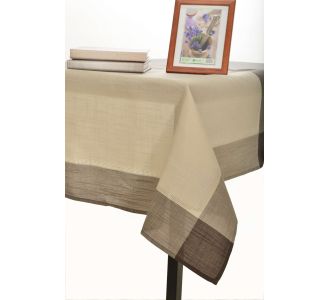 τραπεζομάντηλα nx031 (160cm x 220cm) γκρί καφέ γωνία 6978000002401 SilkFashion |  Τραπεζομάντηλα στο espiti