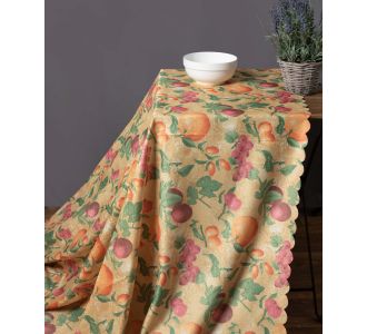 Αλέκιαστο τραπεζομάντηλο 422 (170cm x 220cm) ώχρα 6978000002890 SilkFashion |  Τραπεζομάντηλα στο espiti