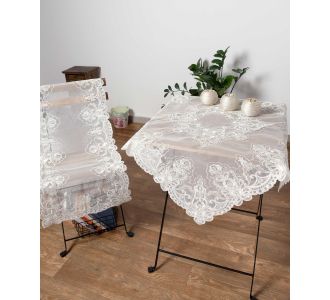 τραπεζοκαρέ  (140cm X 140cm) YL169-14B3 5206978153464 SilkFashion |  Τραπεζομάντηλα στο espiti