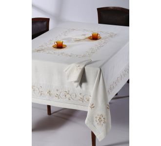 Χειροποίητο τραπεζομάντηλο 1218 (170cm x 270cm) 6978000003134 SilkFashion |  Τραπεζομάντηλα στο espiti