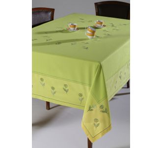 Τραπεζομάντηλο 623 (170cm x 220cm) πράσινο 6978000003179 SilkFashion |  Τραπεζομάντηλα στο espiti