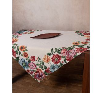 Καρέ (100cm x 100cm) PRINTEMPS 5206978016738 SilkFashion |  Τραπεζομάντηλα στο espiti