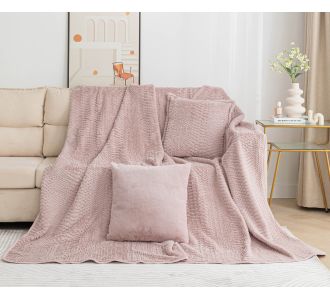 ΡΙΧΤΑΡΙΑ NX201 (180cm x 250cm) PINK 5206978072376 SilkFashion |  Ριχτάρια στο espiti