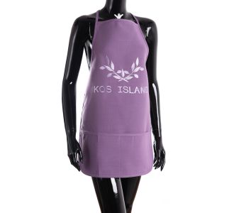 Ολόσωμη ποδιά BG23a (50cm x 70cm) μώβ KOS 6978000004737 SilkFashion |  Ποδιές - Πιάστρες στο espiti