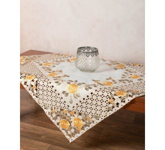 Σατέν κοφτό καρέ (85cm x 85cm) 081 κίτρινο 6978000004757 SilkFashion |  Τραπεζομάντηλα στο espiti