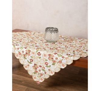Σατέν κοφτό τραπεζοκαρέ (135cm x 135cm) 424-4 6978000004770 SilkFashion |  Τραπεζομάντηλα στο espiti