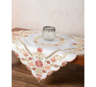 Σατέν κοφτό τραπεζοκαρέ (135cm x 135cm) 423 6978000004789 SilkFashion |  Τραπεζομάντηλα στο espiti