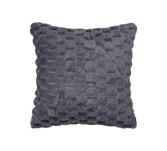 Γούνινη διακοσμητική μαξιλαροθήκη mink (65cm x 65cm) γκρί 5206978118890 SilkFashion |  Μαξιλάρια διακοσμητικά στο espiti
