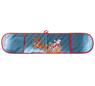 Διπλή πιάστρα 1197 (18cm x 80cm) μπλέ 6978000004984 SilkFashion |  Χριστουγεννιάτικα Διακοσμητικά στο espiti