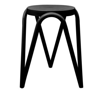 Σκαμπό Serzona pakoworld pp σε μαύρη απόχρωση Φ27x45.5εκ |  Σκαμπώ κήπου στο espiti