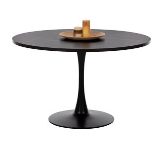 ΤΡΑΠΕΖΙ ΤΡΑΠΕΖΑΡΙΑΣ ROLLO HM9422.12 ΣΤΡΟΓΓΥΛΟ BLACK MARBLE Φ120x74Yεκ. |  Τραπέζια στο espiti