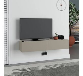 Έπιπλο τηλεόρασης επιτοίχιο Francy Megapap χρώμα sandstone 135x31,7x25εκ. |  Έπιπλα τηλεόρασης στο espiti