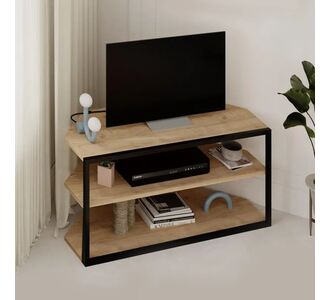 Έπιπλο τηλεόρασης γωνιακό Echo Megapap χρώμα sapphire oak 98x37x45εκ. |  Έπιπλα τηλεόρασης στο espiti
