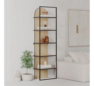 Βιβλιοθήκη Archy Megapap χρώμα sapphire oak 53x31,7x180εκ. |  Βιβλιοθήκες στο espiti