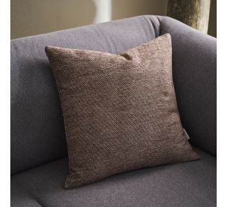 Μαξιλαροθήκη 50x50cm GOFIS HOME  Valkyrie Leather Brown 234/22 |  Μαξιλάρια διακοσμητικά στο espiti