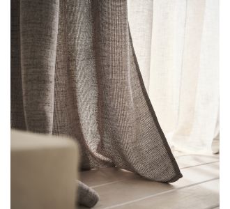 Κουρτίνα με τρουκς 140x280cm GOFIS HOME  Magna Elephant  495 |  Ετοιμες μονοχρωμες κουρτίνες στο espiti