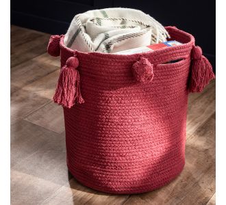 Καλάθι 33x35cm GOFIS HOME  Nirya Red 260/ |  Καλαθια-Κουτιά στο espiti
