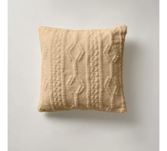 Μαξιλαροθήκη 43x43cm GOFIS HOME  Nellie Craft Beige      725/04 |  Μαξιλάρια διακοσμητικά στο espiti