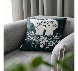 Μαξιλαροθήκη 43x43cm GOFIS HOME  Xmas  816 |  Χριστουγεννιάτικα Μαξιλάρια στο espiti