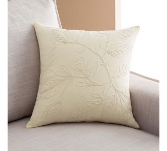 Μαξιλαροθήκη 43x43cm GOFIS HOME Light veil Vanilla 381/ 05 |  Μαξιλάρια διακοσμητικά στο espiti